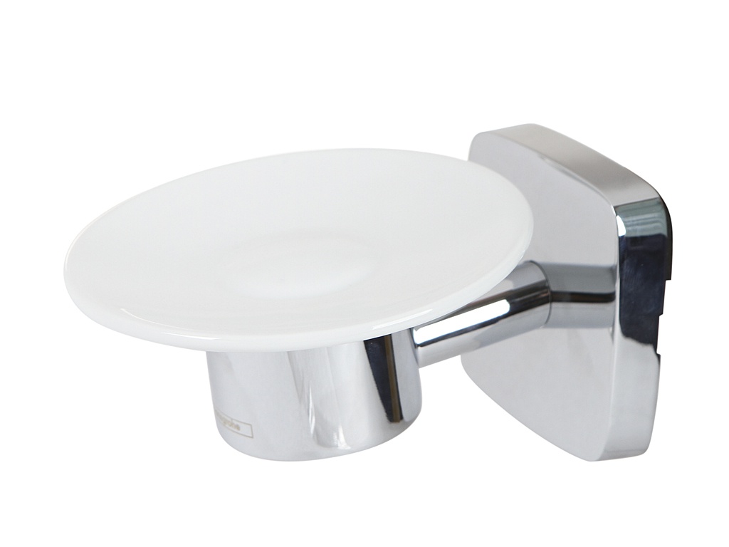 

Мыльница подвесная Hansgrohe Pura Vida Chrome-White 41502000, 41502000