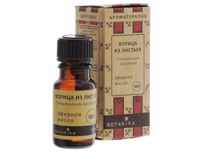 фото Масло эфирное Botanika Корица из листьев 10ml 01499