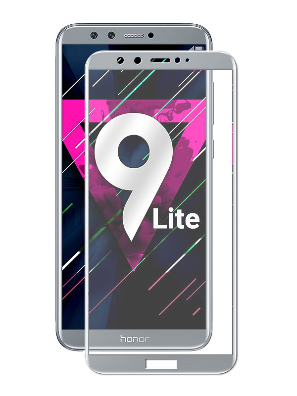 

Закаленное стекло DF для Honor 9 Lite Full Screen hwColor-36 Gray, Huawei Honor 9 Lite