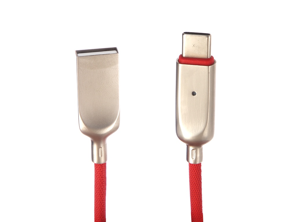 

Аксессуар USAMS U-Sun Series US-SJ180 USB - Type-C 1.2m Red, US-SJ180