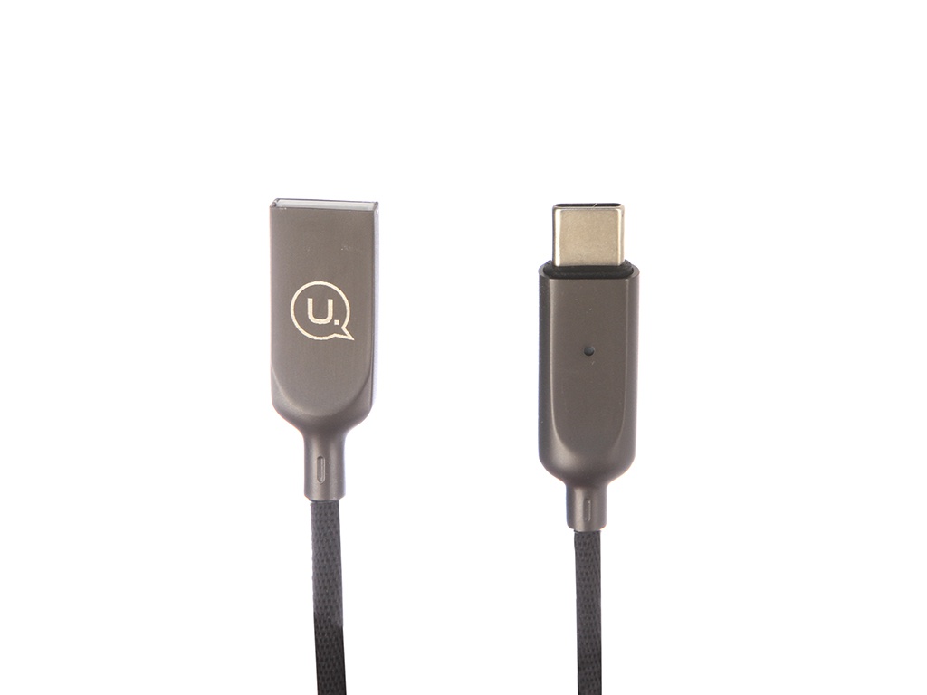

Аксессуар USAMS U-Sun Series US-SJ180 USB - Type-C 1.2m Black, US-SJ180