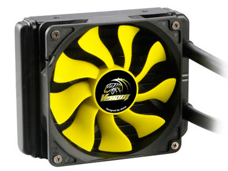 

Водяное охлаждение Akasa Venom A10 AK-LC4001HS02 (Intel LGA775/115X/1366/2011/2066/ AMD AM2-AM4/FM1.FM2), Venom A10