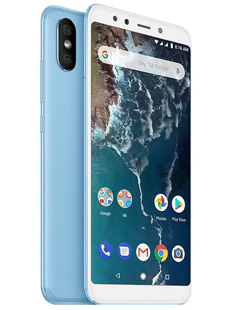 

Сотовый телефон Xiaomi Mi A2 4/64GB Blue, Mi A2