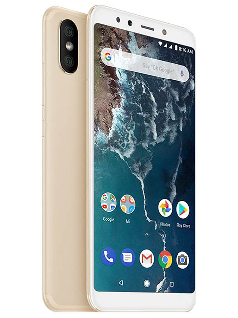 

Сотовый телефон Xiaomi Mi A2 4/64GB Gold, Mi A2