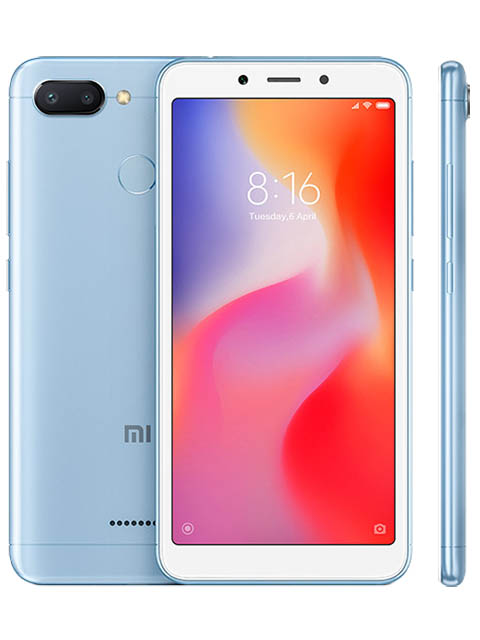 

Сотовый телефон Xiaomi Redmi 6 3/32GB Blue, Redmi 6