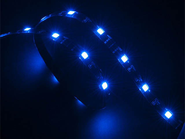 Светодиодная лента Akasa Vegas Magnetic LED Blue 50cm AK-LD05-50BL вентилятор 120x120x25 akasa ak fn091 gn vegas led зеленый