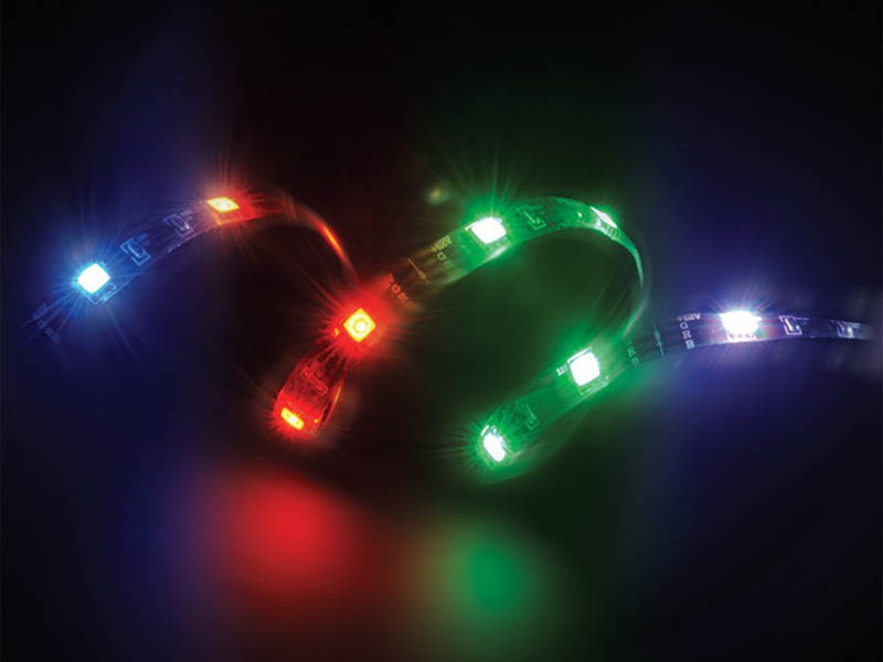 Светодиодная лента Akasa Vegas Magnetic LED 50cm RGB AK-LD05-50RB светодиодная лента akasa vegas magnetic led green 50cm ak ld05 50gn