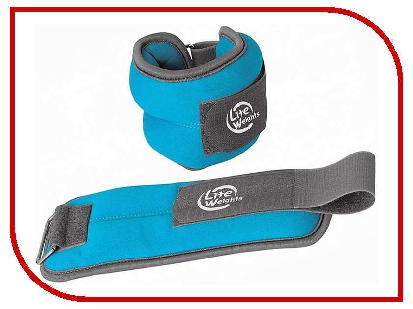 

Утяжелитель Lite Weights 5869WC 2x1kg Light Blue, 5869WC