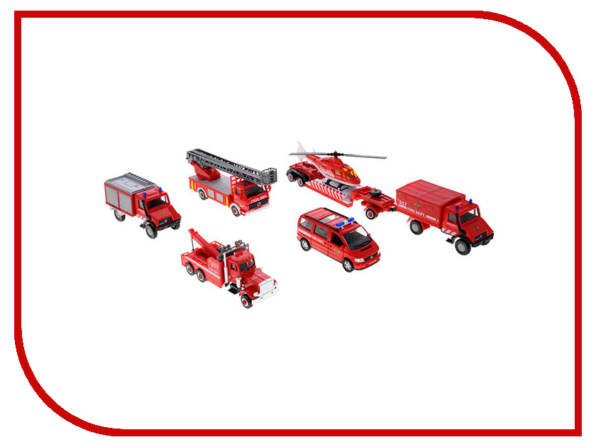 

Игрушка Welly Пожарная служба (99610-6B), 99610-6B