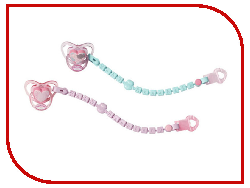 

Соска с цепочкой для куклы Zapf Creation Baby Annabell 700-785, 700-785