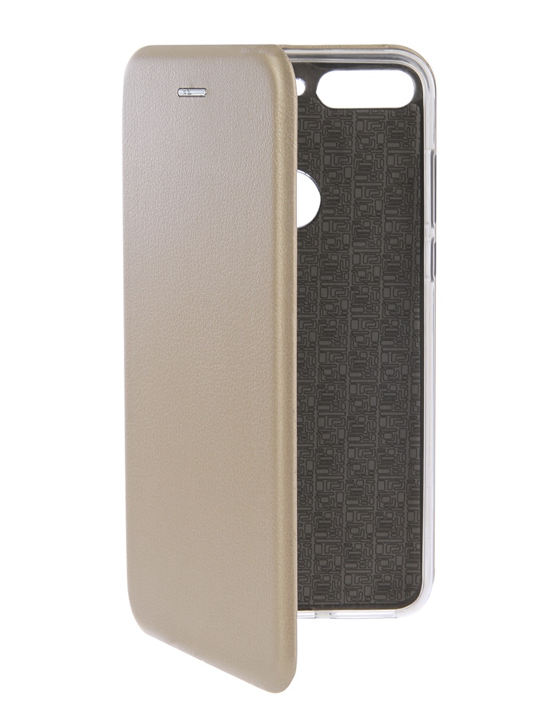 

Аксессуар Чехол-книга Innovation для Huawei 7C Pro Book Silicone Gold 12405, 12405