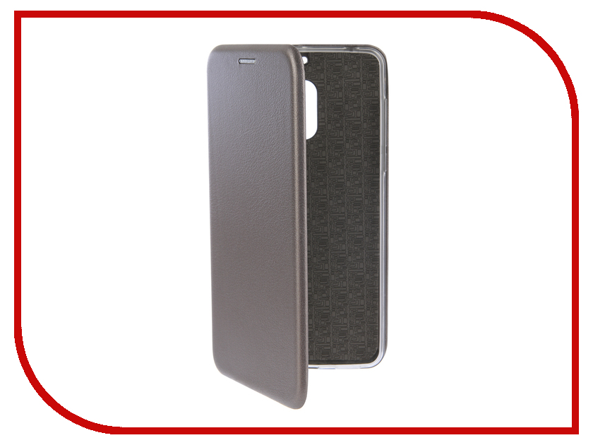 

Аксессуар Чехол-книга Innovation для Nokia 6 Book Silicone Silver 12419, 12419