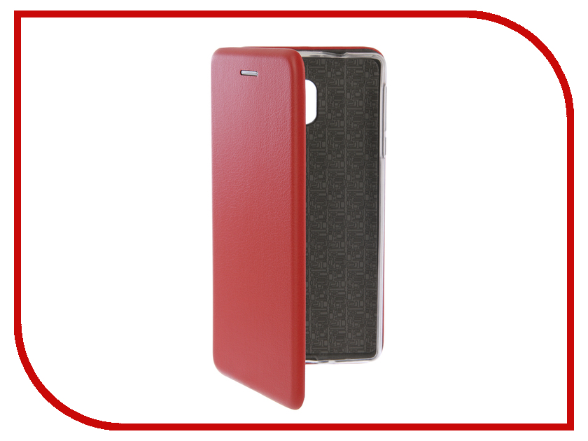 

Аксессуар Чехол-книга Innovation для Nokia 3 Book Silicone Red 12422, 12422