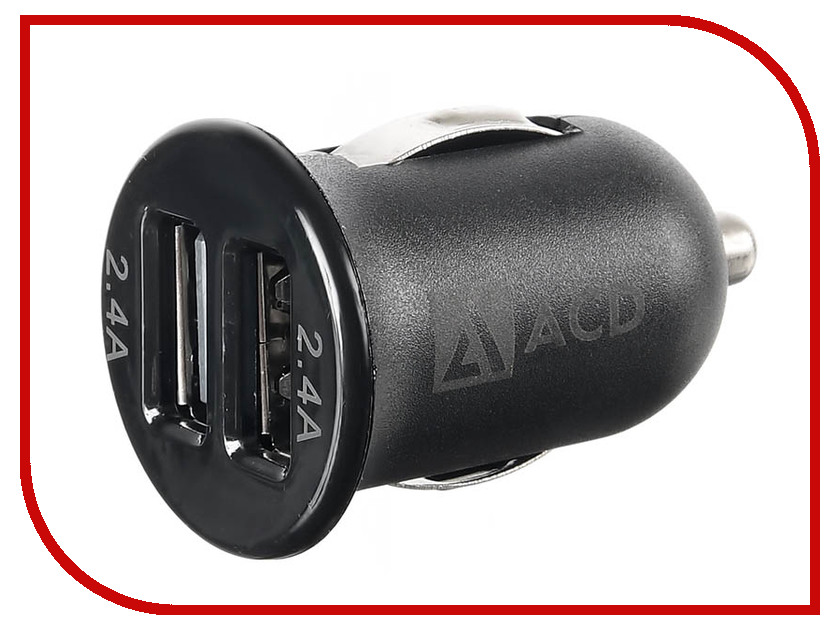 

Зарядное устройство ACD ACD-C242-X1B 2xUSB, ACD-C242-X1B