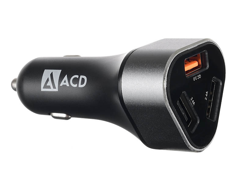 фото Зарядное устройство acd acd-c233-x3b 3xusb