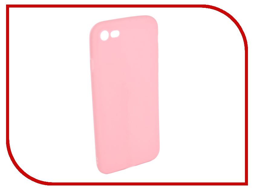 

Аксессуар Чехол EVA для APPLE iPhone 7 / 8 Silicone Pink IP8A001P-7, IP8A001P-7