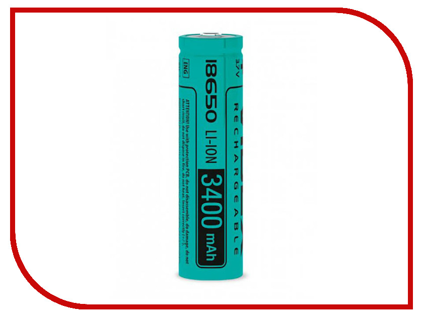 фото Аккумулятор Videx 18650 3400 mAh Li-ion VID-18650-3.4-NP