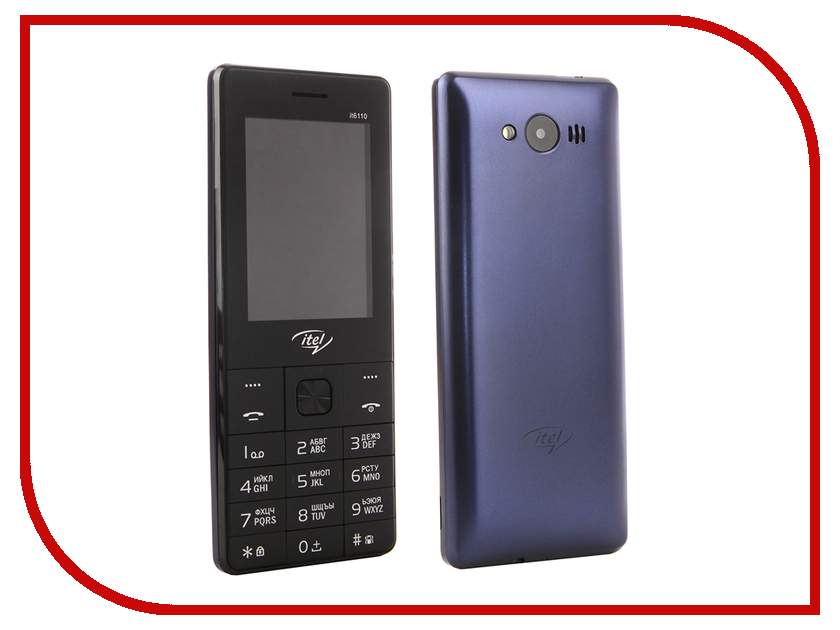 

Сотовый телефон itel it6110 DS Dark Blue, it6110 DS