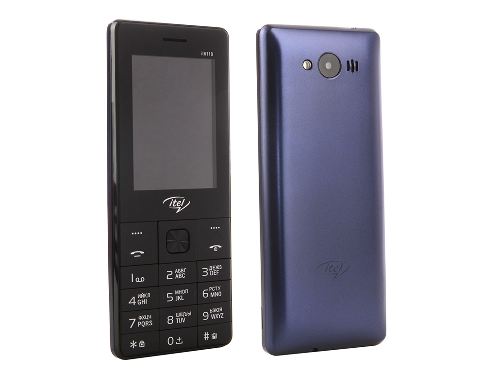 

Сотовый телефон itel it6110 DS Dark Blue, it6110 DS
