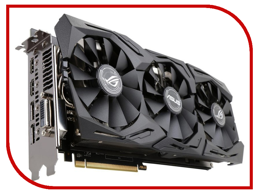 

Видеокарта ASUS Radeon RX 580 1360Mhz PCI-E 3.0 8192Mb 8000Mhz 256 bit 2xDPI DVI 2xHDMI HDCP ROG-STRIX-RX580-8G-GAMING, ROG-STRIX-RX580-8G-GAMING