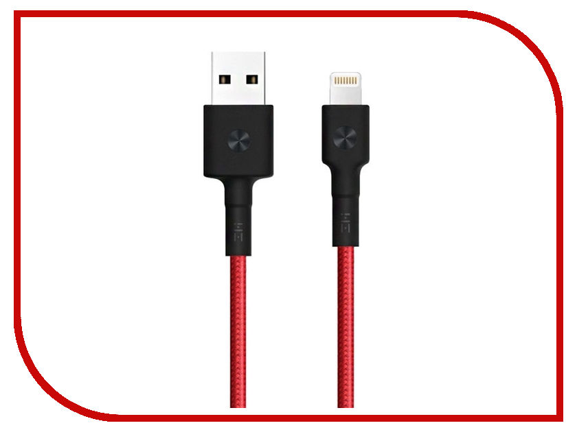фото Аксессуар Xiaomi ZMI AL833 USB - Lightning MFi 200cm Red