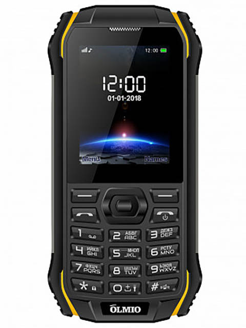 Сотовый телефон Olmio X05 Black-Yellow