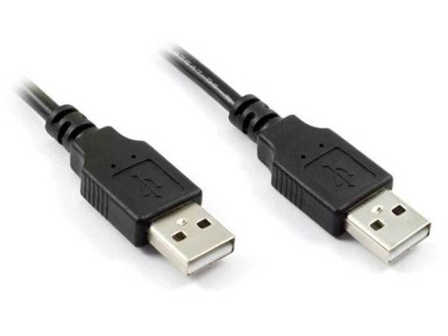 фото Аксессуар Greenconnect Premium USB 2.0 AM-AM Black GCR-UM2M-BB2S-5.0m