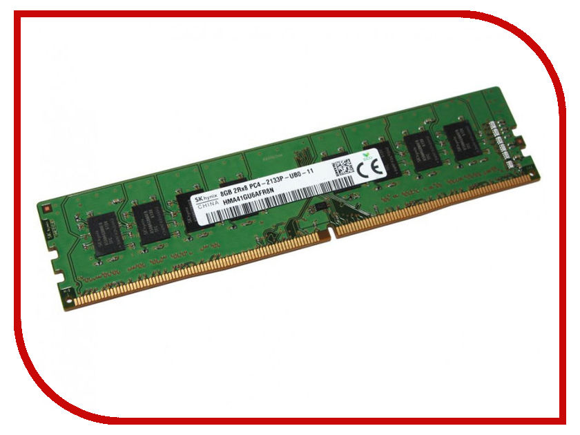 фото Модуль памяти Hynix DDR4 DIMM 2133MHz PC4-17000 CL15 - 8Gb HMA41GU6AFR8N-TFN0