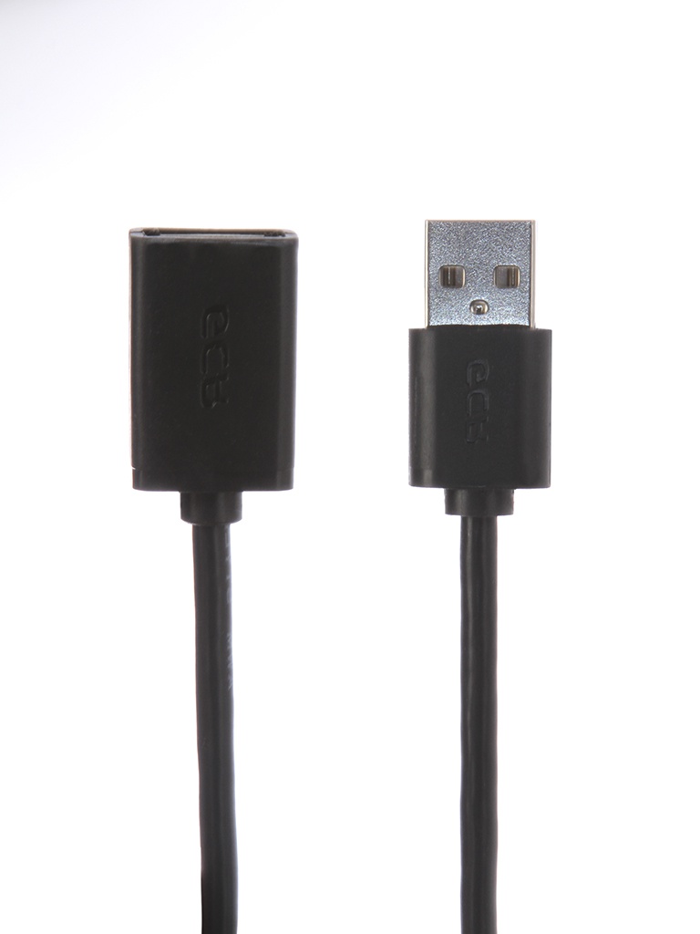 

Аксессуар GCR USB 2.0 AM - AF 0.75m Black GCR-UEC6M-BB2S-0.75m, GCR-UEC6M-BB2S-0.75m