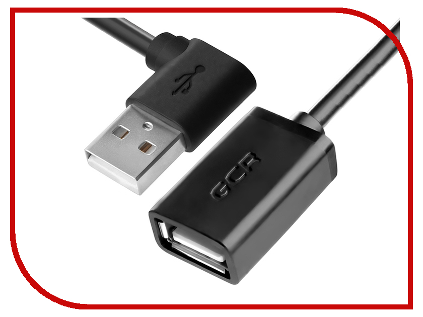 

Аксессуар Greenconnect USB 2.0 AM - AF 1.0m Black GCR-AUEC6M-1.0m, GCR-AUEC6M-1.0m