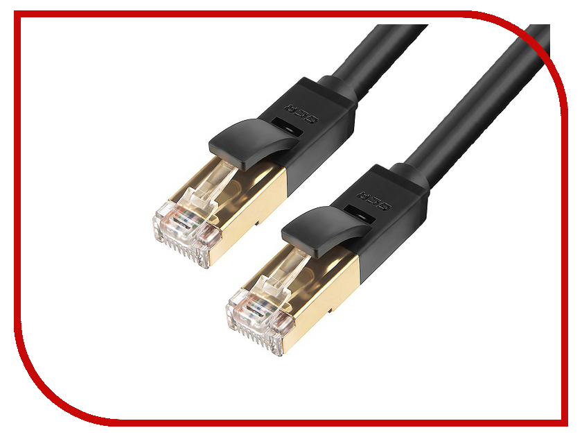 

Сетевой кабель Greenconnect PROF FTP 28AWG cat.7 RJ45 0.3m Black GCR-LNC701-0.3m, GCR-LNC701-0.3m