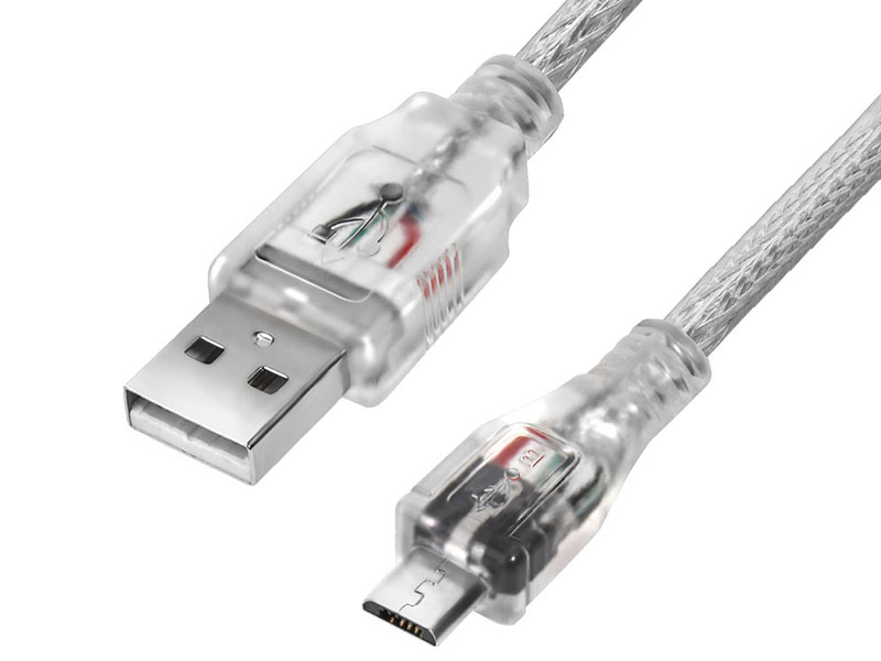 

Аксессуар Greenconnect Micro USB 2.0 AM - Micro B 5pin 0.5m Transparent GCR-UA2MCB2-BB2S-0.5m, GCR-UA2MCB2-BB2S-0.5m