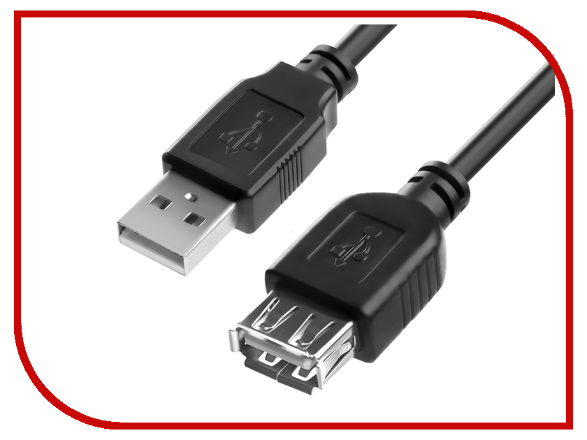 

Аксессуар Greenconnect Premium USB 2.0 AM-AF Black GCR-UEC3M-AAS-0.75m, GCR-UEC3M-AAS-0.75m