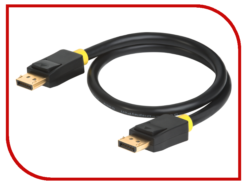 фото Аксессуар Greenconnect DisplayPort to DisplayPort v1.2 3.0m 20M/20M Black GCR-DP2DP-3.0m