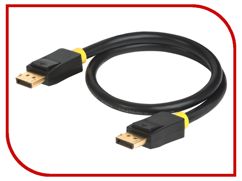 фото Аксессуар Greenconnect DisplayPort to DisplayPort v1.2 5.0m 20M/20M Black GCR-DP2DP-5.0m