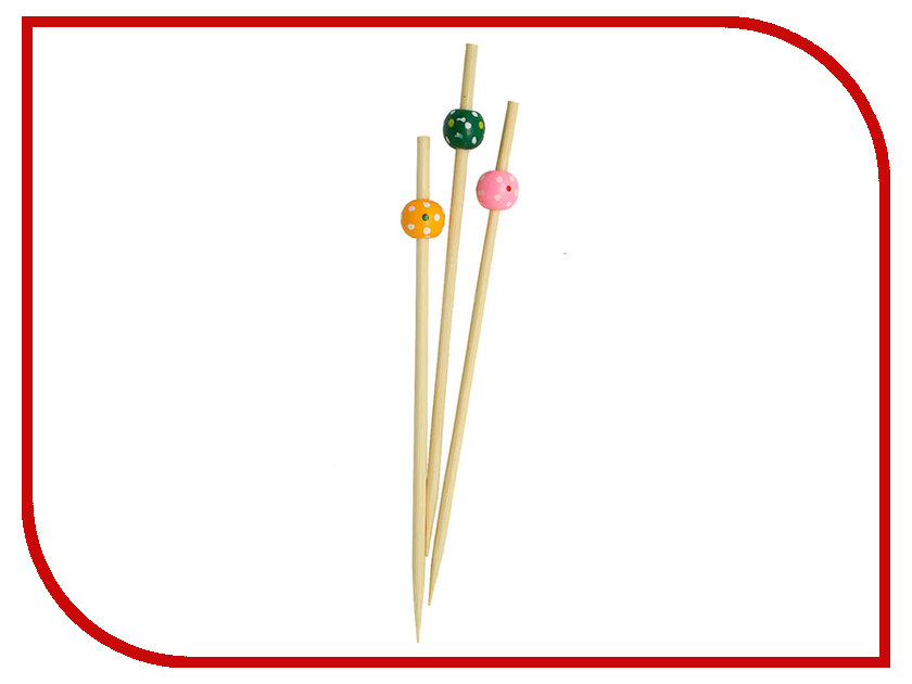 

Пики Ecovilka 12cm 100шт Multicolor BPBTS1012, BPBTS1012