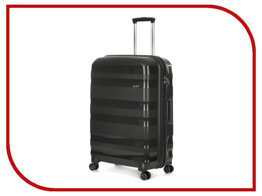 

Чемодан Baudet BHL0708807 h-49cm 40L Black-Black, BHL0708807