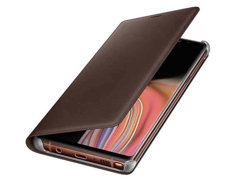 

Аксессуар Чехол Samsung Galaxy Note 9 N960 Leather Wallet Brown EF-WN960LAEGRU, EF-WN960LAEGRU
