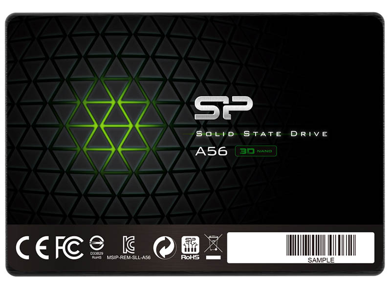 Твердотельный накопитель Silicon Power Ace A56 128Gb SP128GBSS3A56B25 накопитель ssd kingspec pci e 3 0 128gb ne 128