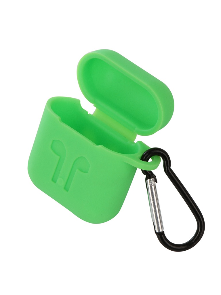 

Аксессуар Чехол Gurdini Soft Touch Silicone для APPLE Airpods Green 906665, 906665