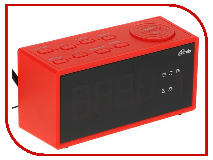 фото Часы Ritmix RRC-1212 Red