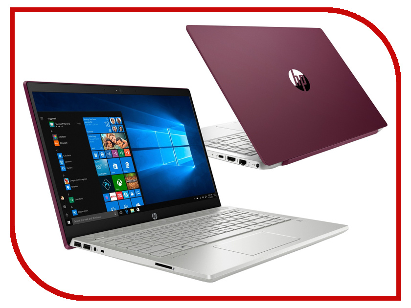 фото Ноутбук HP Pavilion 14-ce0028ur Vinous 4GS63EA (Intel Core i7-8550U 1.8 GHz/16384Mb/1000Gb+256Gb SSD/nVidia GeForce MX150 4096Mb/Wi-Fi/Bluetooth/Cam/14.0/1920x1080/Windows 10 Home 64-bit) Hp (hewlett packard)