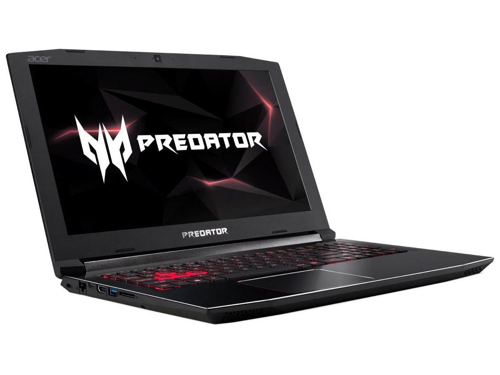 

Ноутбук Acer Gaming PH315-51-761K NH.Q3FER.002 Black (Intel Core i7-8750H 2.2 GHz/16384Mb/1000Gb + 256Gb SSD/No ODD/nVidia GeForce GTX 1060 6144Mb/Wi-Fi/Cam/15.6/1920x1080/Linux), NH.Q3FER.002