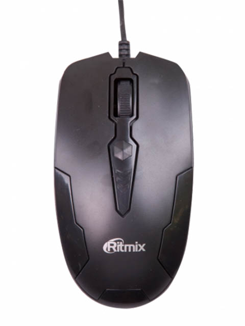 Мышь Ritmix ROM-210 Black клавиатура ritmix rkb 155 black