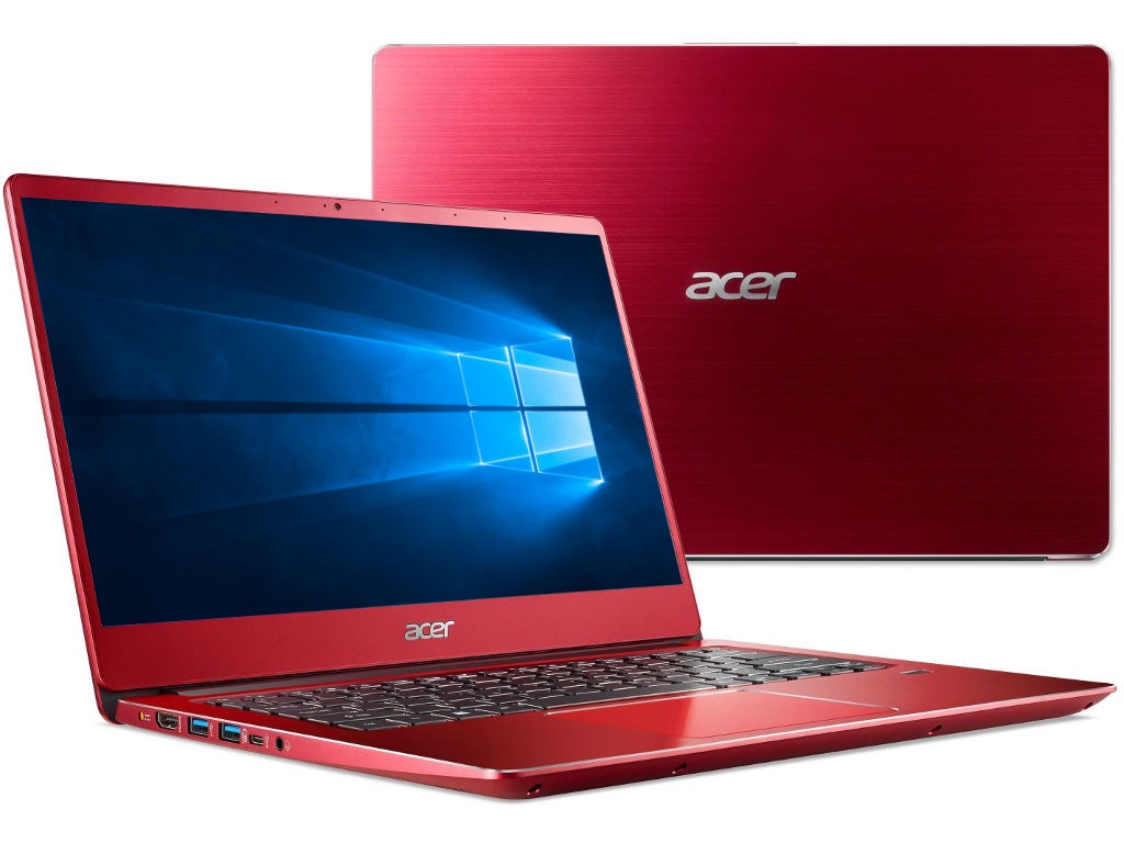 

Ноутбук Acer Swift SF314-54-82RE NX.GZXER.007 Red (Intel Core i7-8550U 1.8 GHz/8192Mb/256Gb SSD/No ODD/Intel HD Graphics/Wi-Fi/Cam/14.0/1920x1080/Windows 10 64-bit), NX.GZXER.007