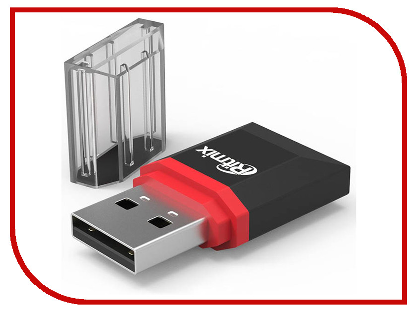 

Карт-ридер Ritmix CR-2010 microSD Black, CR-2010 microSD