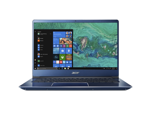 

Ноутбук Acer Swift SF314-54G-82T5 NX.GYJER.003 Blue (Intel Core i7-8550U 1.8 GHz/8192Mb/256Gb SSD/No ODD/nVidia GeForce MX150 2048Mb/Wi-Fi/Cam/14.0/1920x1080/Windows 10 64-bit), NX.GYJER.003