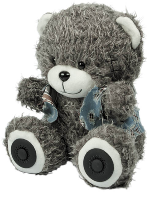 фото Колонка Ritmix ST-250 Bear BT Grey