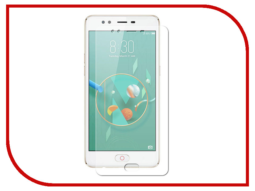 

Аксессуар Защитная пленка для ZTE Nubia M2 Lite LuxCase Full Screen Transparent 88994, 88994