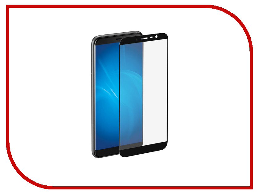 

Аксессуар Защитное стекло для Meizu M6T LuxCase 3D Black Frame 77975, 77975